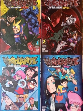 Vigilante My Hero Academia Illegals tom 1-3 +6