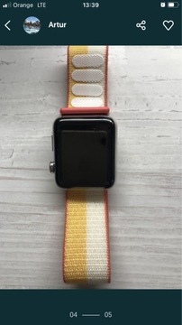  Apple Watch stalowy zamienię na iphon zdopłatą :)