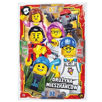 KARTA  NR 73  LEGO NINJAGO seria 7 SEABOUND