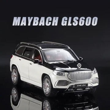 MERCEDES MAYBACH GLS 600 skala 1:24! MEGA!3 kolory