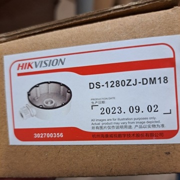 DS-1280ZJ-DM18 - Puszka do kamer HIKVISION