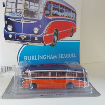 BURLINGHAM SEAGULL Kultowe Autobusy PRL-u 1:72