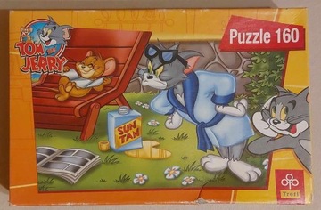 Puzzle TREFL Tom i Jerry Opalanie (160 elementów)