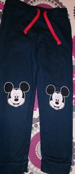 Spodnie dresowe Granatowe Disney Mickey Mouse r104