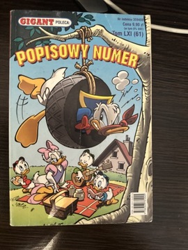 Komiks popisowy numer Kaczor Donald