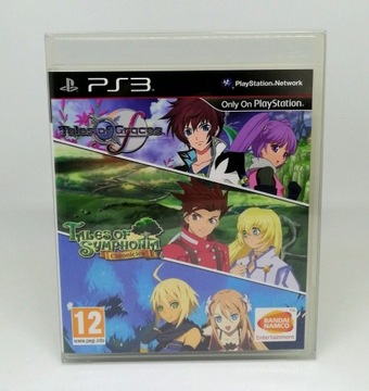 TALES OF SYMPHONIA + GRACES F / PS3 3xA +PROTEKTOR