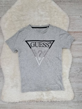 Koszulka T-shirt Guess Szara Rozmiar 134 - 140