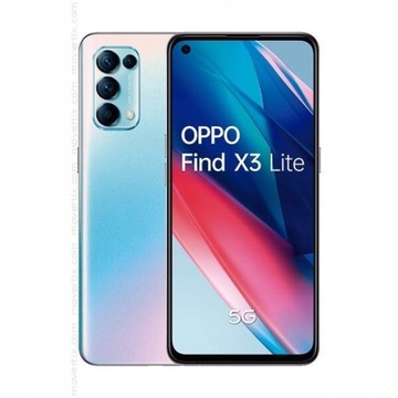 Oppo Find X3 Lite 8/128GB, ColorOS, astral blue