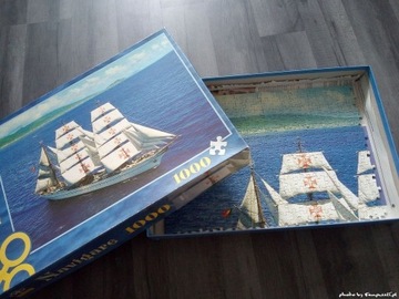 Puzzle 1000 Sagres Navigare stary trefl KOMPLET