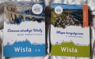 Wisła - dwie mini mapy na lato i zimę 