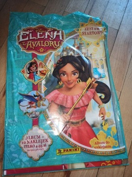 Panini Elena z Avaloru Zestaw startowy naklejki