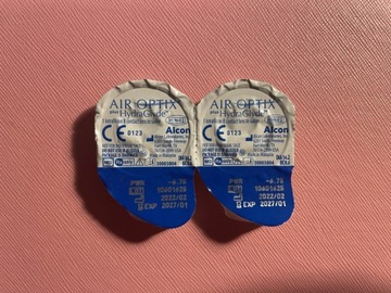 soczewki AirOptix HydraGlyde -6,75