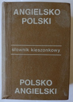 Słownik kieszonkowy ang-pol pol-ang