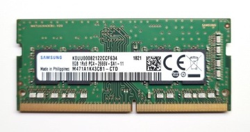 Pamięć RAM DDR4 SO-DIMM Samsung 8 GB 2666 MHz CL19