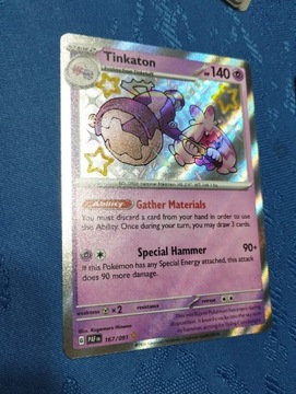 Tinkaton shiny rare  - paldean fates PAF