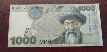 Kirgistan 1000 som 2000 UNC 