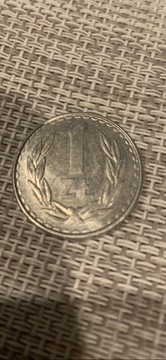 1 zł złoty 1988 r moneta PRL.