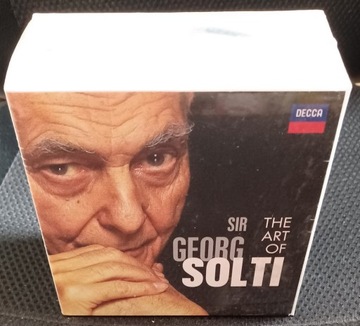 The Art of Sir Georg Solti 25 CD Box folia Unikat!