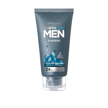 Nawilżający żel twarzy North Men Subzero ORIFLAME