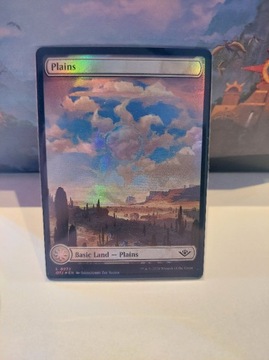 MTG: Basic Land - Plains * FOIL OTJ*