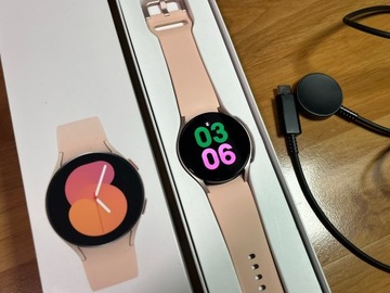 Samsung Galaxy Watch 5, 40mm różowy, prawie nowy