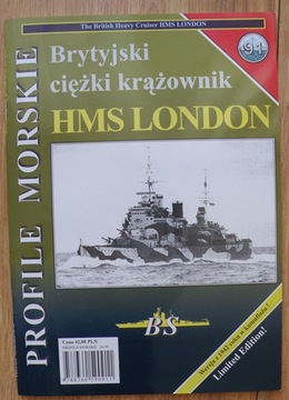 HMS LONDON ,,Profile morskie"