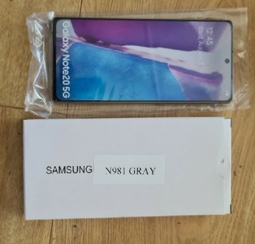 Atrapa Samsung Galaxy Note 20 5G Nowa