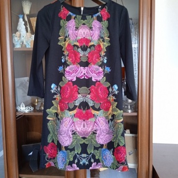 H&M piękna szykowna wizytowa sukienka r XS 