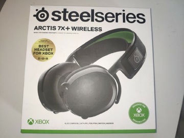 Bardzo ładne słuchawki Steelseries arctis 7x+