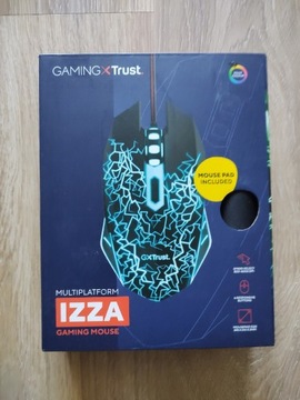 Mysz Trust Mysz gamingowa + podkładka GXT783X Izza