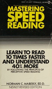 Mastering Speed Reading - Norman C. Maberly