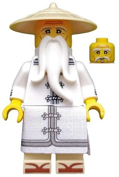 coltlnm04 lego figurka Master Wu, The LEGO Ninjago Movie