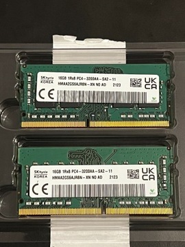 Pamięć RAM 16GB SO DIMM SK Hynix HMAA2GS6AJR8N-XN