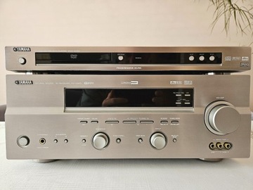 Kino domowe Yamaha RX-V500 + DVD-S550 - Wrocław