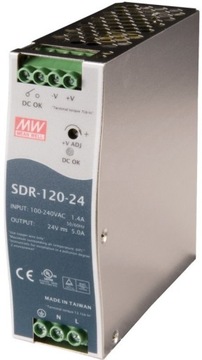 Zasilacz mean well SDR-120-24