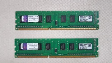 Pamięć RAM DDR3 4GB (2x2GB) 1333MHz Kingston