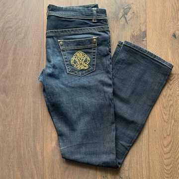 Spodnie Roberto Cavalli jeans rozm. 40