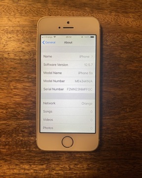 iPhone 5s 16gb Gold