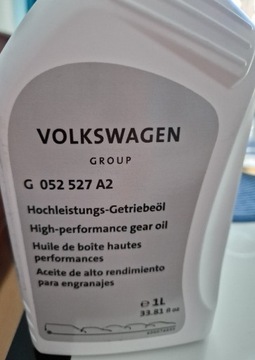 Olej przekładniowy Volkswagen G052527a2