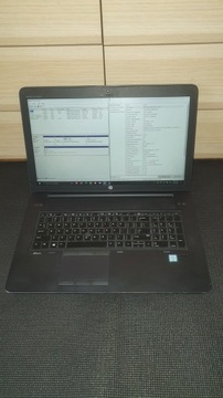 HP Zbook 17" G3 i7 64 GB RAM