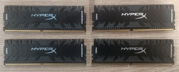 Pamięć RAM HyperX DDR4 32 GB 3200MHz CL16 (4x 8GB)