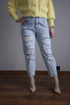 Damskie Jeansy MOM JEANS 