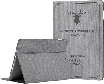 Stylowe Etui SmartDevil Apple iPad 2/3/4 Space Grey