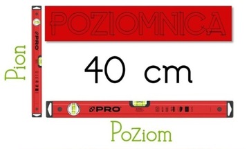 Poziomica PRO 40cm Poziomnica Jelenia Góra