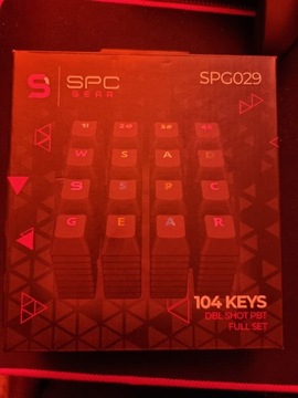 keycapy SPC SPG029 + zestaw tkl 