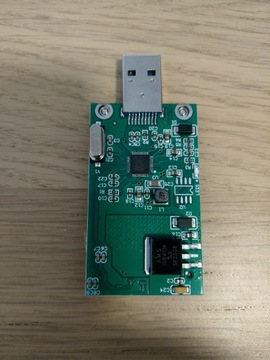 Adapter przejściówka Mini PCI-E mSATA do USB 3.0