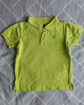 Zielona koszulka polo H&M 86 cm