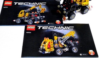 Lego Technic 42031  2w1 - Ciężarówka