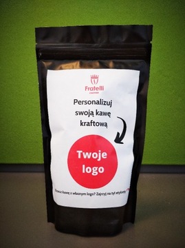 Kawa z logo Twojej firmy - 40 x 200g ( 28zł/szt. )