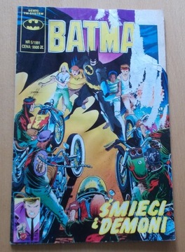 TM Semic BATMAN Śmieci i demoni nr 5/1991 